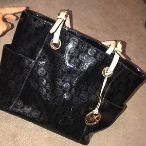 Black MK tote